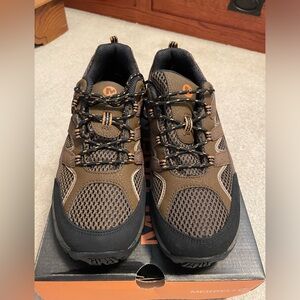 Boys Merrell Moab2 low top hiking shoes